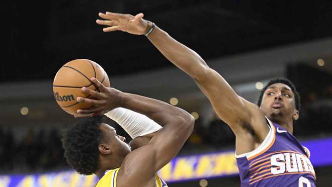 湖人队外线手感火热,击败太阳队的简单介绍 湖人队外线手感火热,击败太阳队的简单介绍